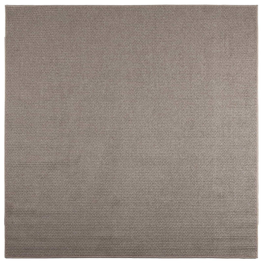 Vidaxl binnen kleed lugo crème en taupe 240 x 240 cm polyester