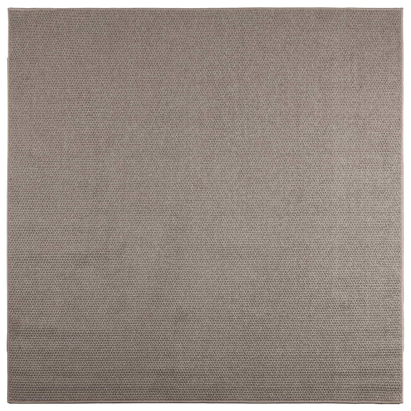 Afbeelding laden in galerijviewer, Vidaxl binnen kleed lugo crème en taupe 240 x 240 cm polyester
