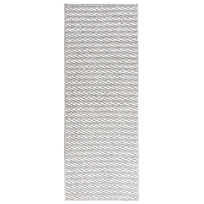 Afbeelding laden in galerijviewer, Vidaxl binnen kleed lugo crème en grijs 80 x 200 cm polyester
