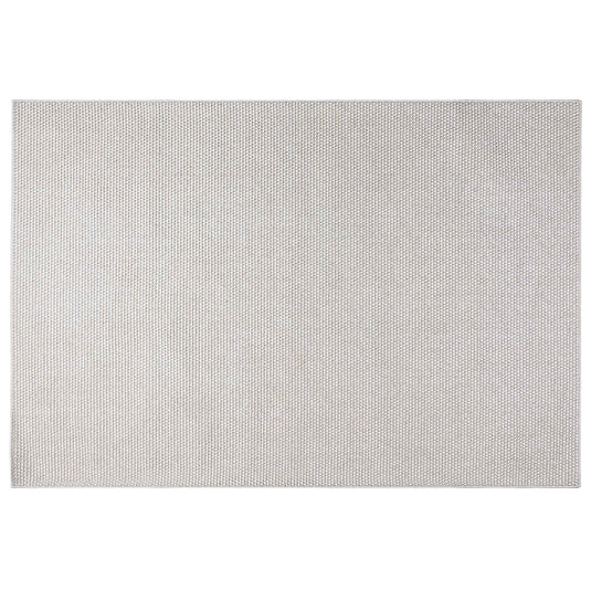 Vidaxl binnen kleed lugo crème en grijs 240 x 340 cm polyester