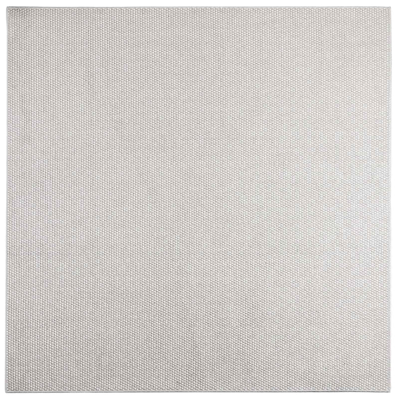 Afbeelding laden in galerijviewer, Vidaxl binnen kleed lugo crème en grijs 240 x 240 cm polyester
