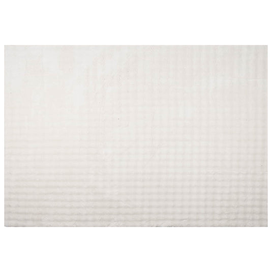 Vidaxl binnen kleed sirolo crèmekleurig 200 x 280 cm polyester