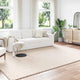 Vidaxl binnen kleed sirolo beige 200 x 280 cm polyester medium pile