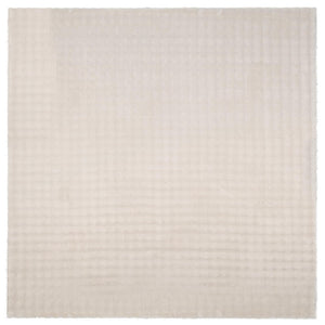 Vidaxl vloerkleden vierkant sirolo beige 240 x 240 cm polyester