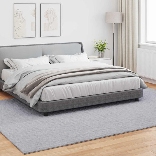 Vidaxl vloerkleden rechthoekig huarte grijs 340 x 240 cm polyester