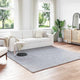 Vidaxl vloerkleden vierkant sirolo grijs 240 x 240 cm polyester