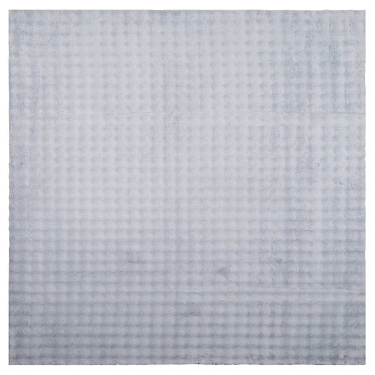 Vidaxl vloerkleden vierkant sirolo grijs 240 x 240 cm polyester