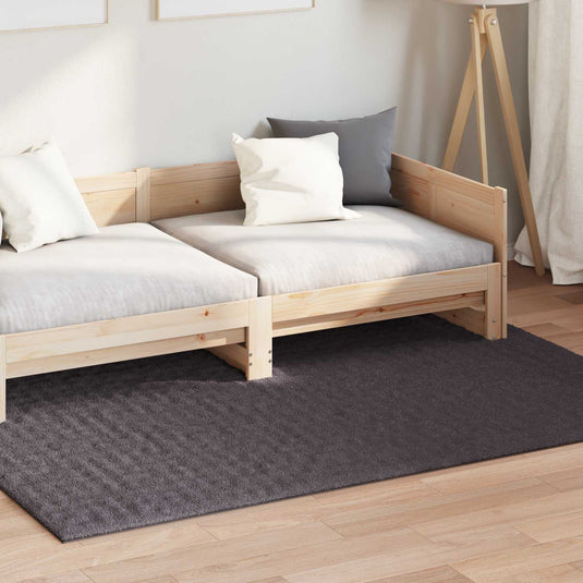 Vidaxl vloerkleden rechthoekig huarte antraciet 230 x 160 cm polyester