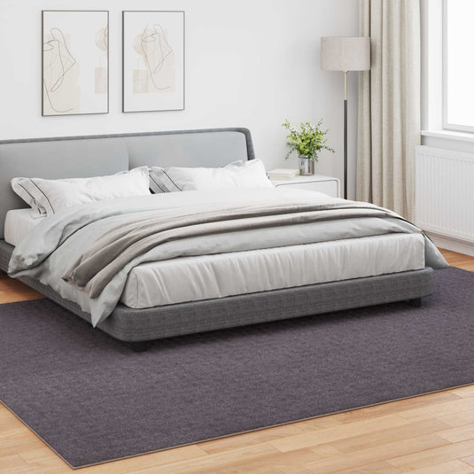 Vidaxl binnen kleed sirolo antraciet 240 x 340 cm polyester