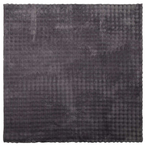 Vidaxl vloerkleden vierkant sirolo antraciet 240 x 240 cm polyester