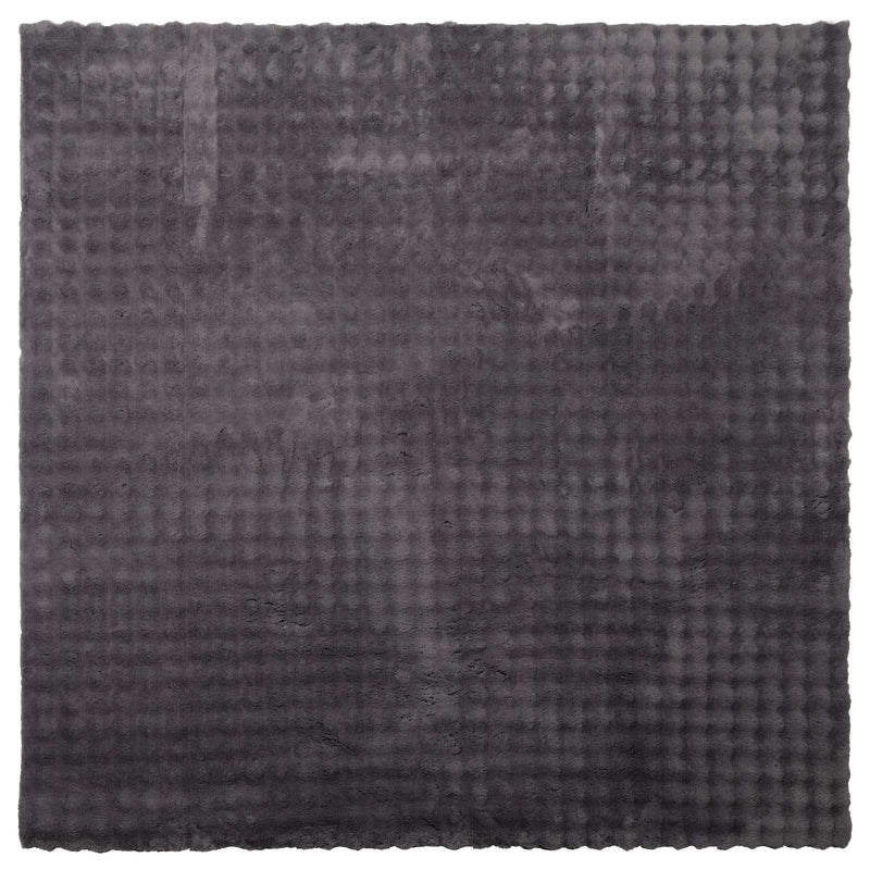 Afbeelding laden in galerijviewer, Vidaxl vloerkleden vierkant sirolo antraciet 240 x 240 cm polyester
