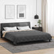 Vidaxl zomer dekbed antraciet en taupe 240 x 200 cm microfiber