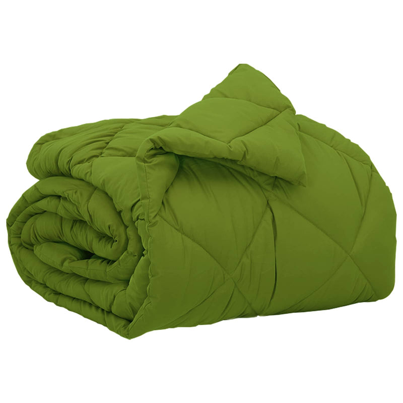 Afbeelding laden in galerijviewer, Vidaxl vol jaar dekbed groen 200 x 155 cm microfiber
