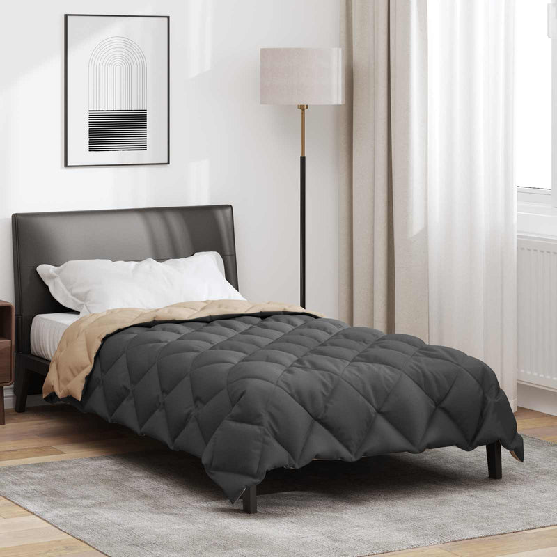 Afbeelding laden in galerijviewer, Vidaxl winter dekbed 135 x 200 cm 450 gsm microfiber (100% polyester)
