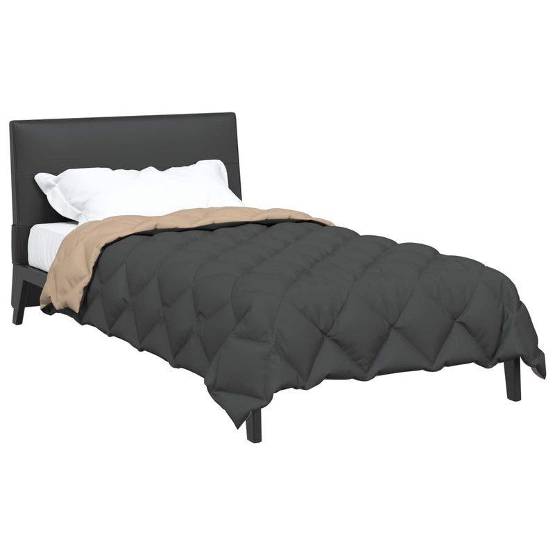 Afbeelding laden in galerijviewer, Vidaxl winter dekbed 135 x 220 cm 450 gsm microfiber (100% polyester)
