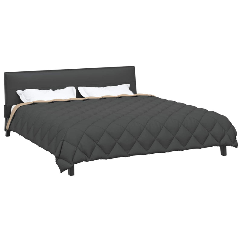 Afbeelding laden in galerijviewer, Vidaxl winter dekbed 220 x 240 cm 450 gsm microfiber (100% polyester)
