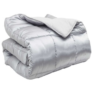 Vidaxl winter dekbed 220 x 240 cm 450 gsm zilver