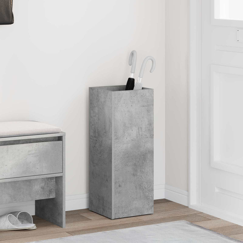 Afbeelding laden in galerijviewer, Vidaxl paraplu standaard beton grijs 25 x 24,5 x 64 cm bewerkt hout
