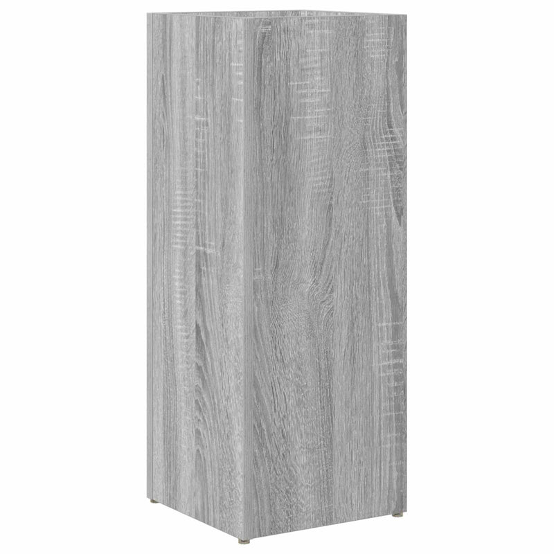 Afbeelding laden in galerijviewer, Vidaxl paraplu standaard grijs sonoma 25 x 24,5 x 64 cm bewerkt hout
