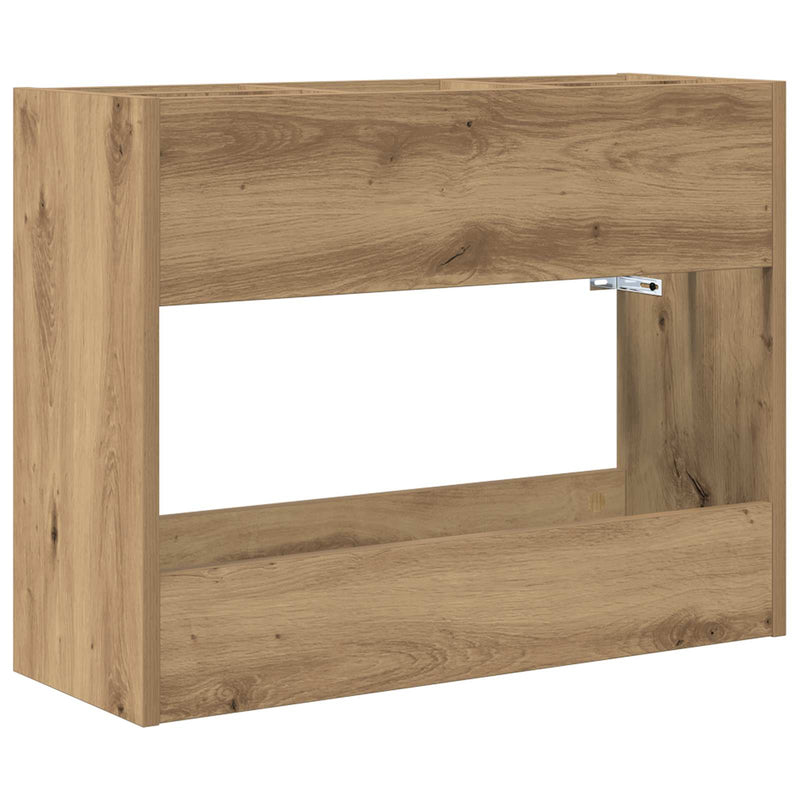 Afbeelding laden in galerijviewer, Vidaxl paraplu standaard artisan eiken 65 x 24 x 50 cm bewerkt hout
