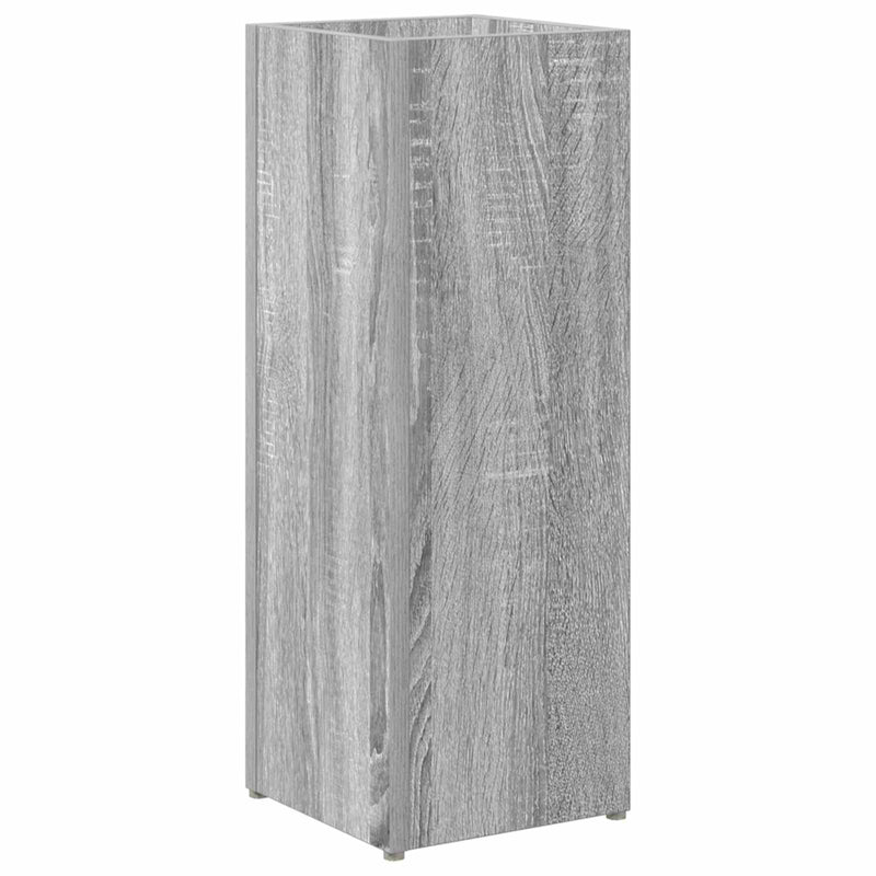 Afbeelding laden in galerijviewer, Vidaxl paraplu standaard grijs sonoma 20 x 20 x 55,5 cm bewerkt hout
