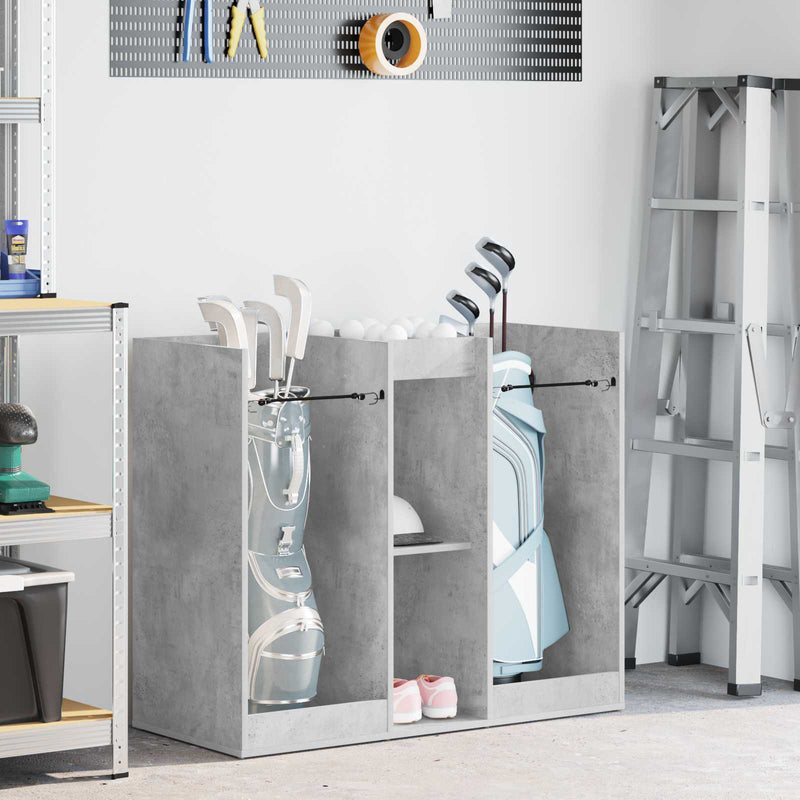 Afbeelding laden in galerijviewer, Vidaxl golfkast effen beton grijs 102 x 45 x 85,5 cm
