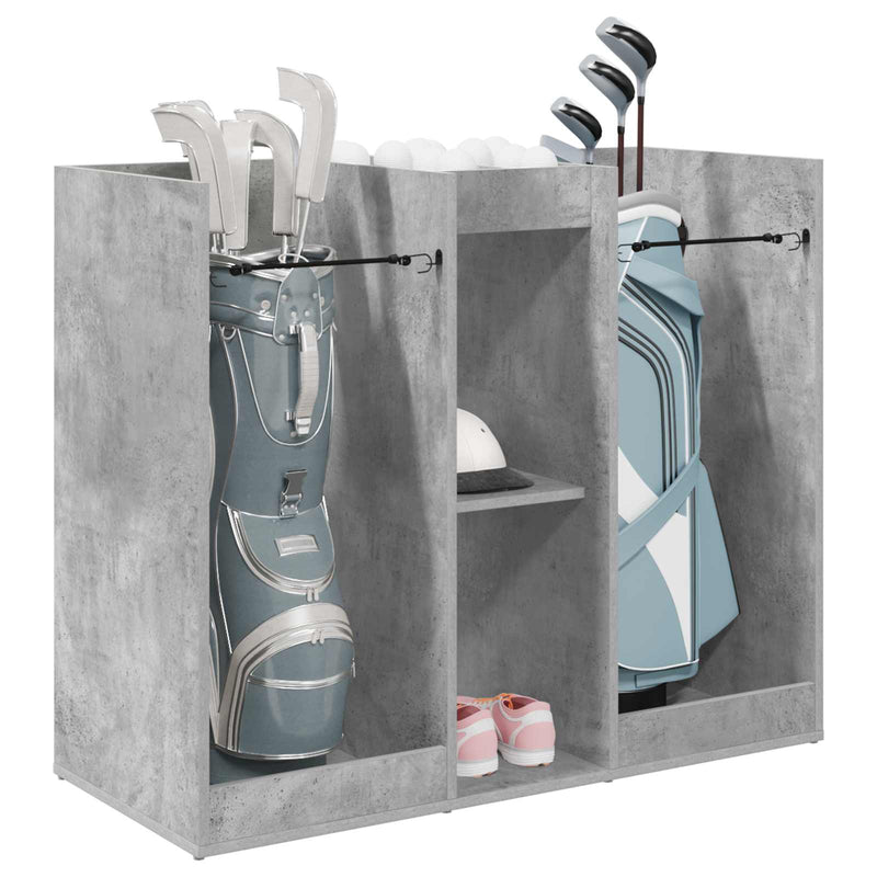 Afbeelding laden in galerijviewer, Vidaxl golfkast effen beton grijs 102 x 45 x 85,5 cm

