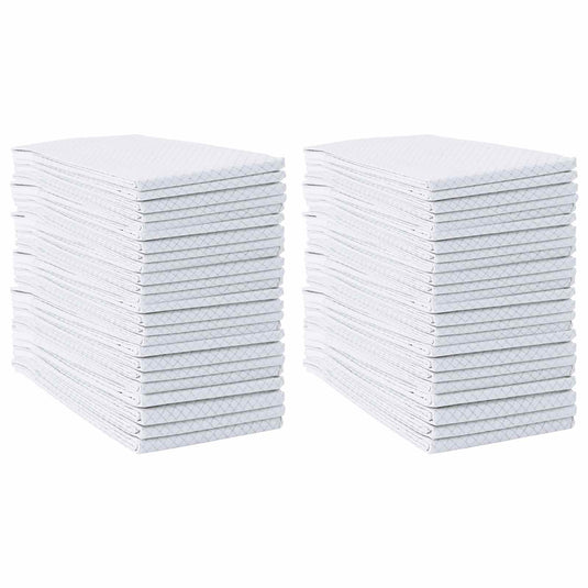 Vidaxl niet-geweven stof huisdier trainingspad 50 pcs 120 x 80 cm