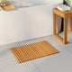 Vidaxl badmat bruin 60 x 40 cm massief acaciahout