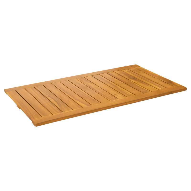 Afbeelding laden in galerijviewer, Vidaxl badmat naturel 100 x 55 cm massief acaciahout
