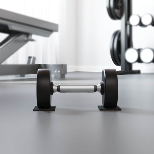 Vidaxl rubberen pad zwart rubber
