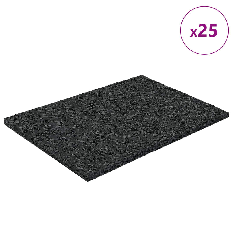 Afbeelding laden in galerijviewer, Vidaxl rubberen pad zwart rubber
