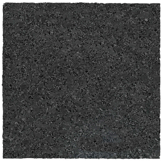 Vidaxl rubberen pad zwart rubber