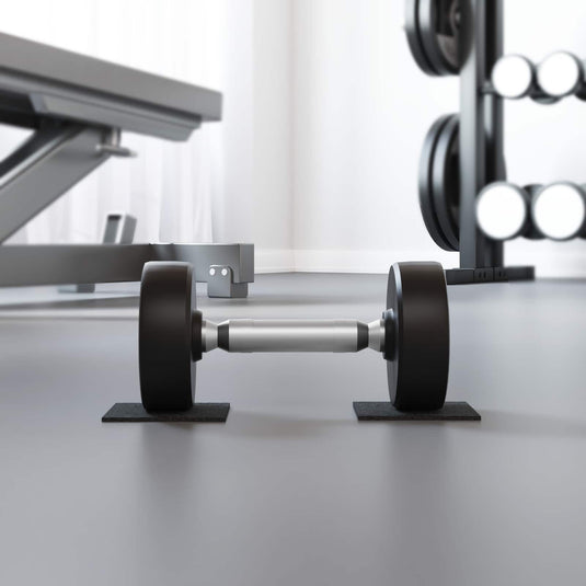 Vidaxl rubberen pad zwart rubber