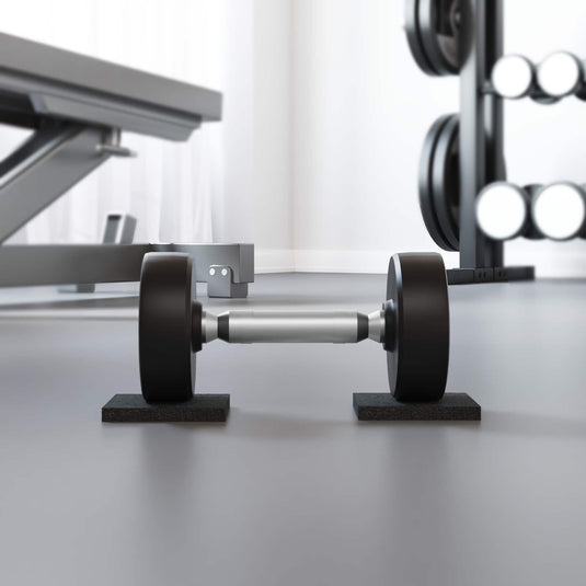 Vidaxl rubberen pad zwart rubber
