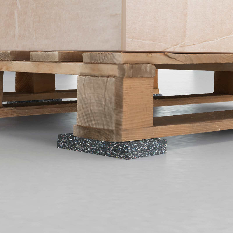 Afbeelding laden in galerijviewer, Vidaxl rubberen roller zwart rubber
