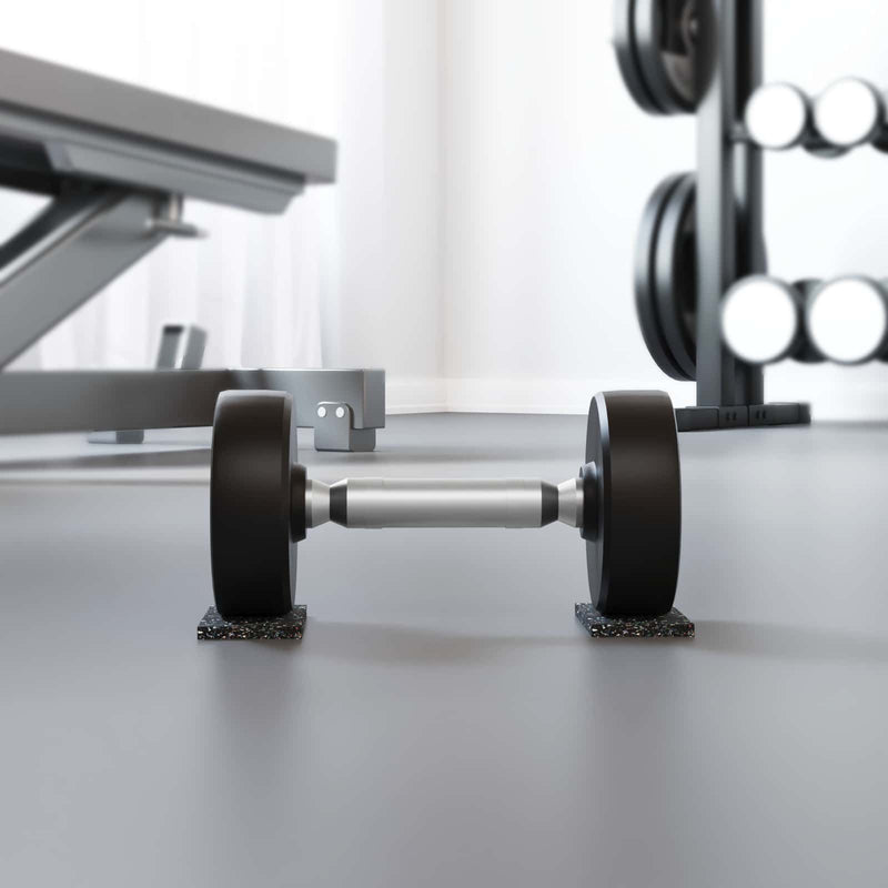Afbeelding laden in galerijviewer, Vidaxl rubberen roller zwart rubber

