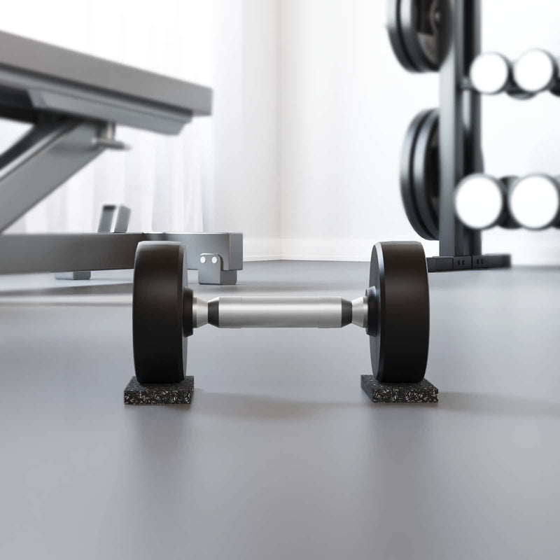 Afbeelding laden in galerijviewer, Vidaxl rubberen roller zwart rubber
