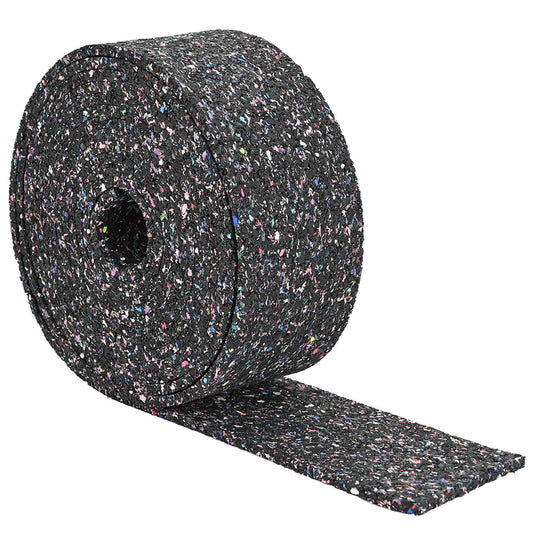 Vidaxl rubberen roller zwart rubber
