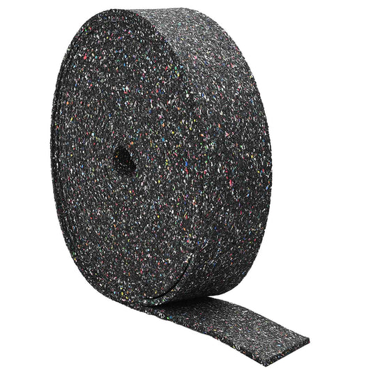 Vidaxl rubberen roller zwart 2000 x 10 x 0,6 cm rubber