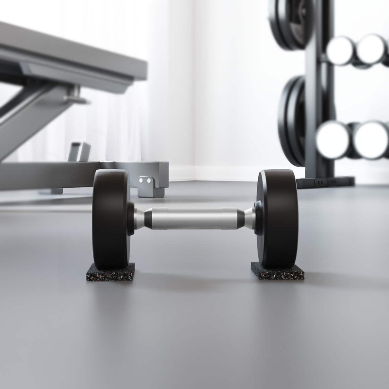 Afbeelding laden in galerijviewer, Vidaxl rubberen roller zwart rubber

