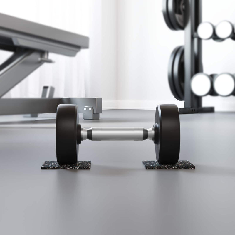 Afbeelding laden in galerijviewer, Vidaxl rubberen roller zwart rubber
