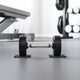 Vidaxl rubberen roller zwart 2000 x 12 x 0,3 cm rubber