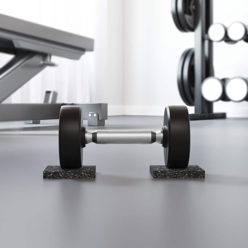Afbeelding laden in galerijviewer, Vidaxl rubberen roller zwart rubber
