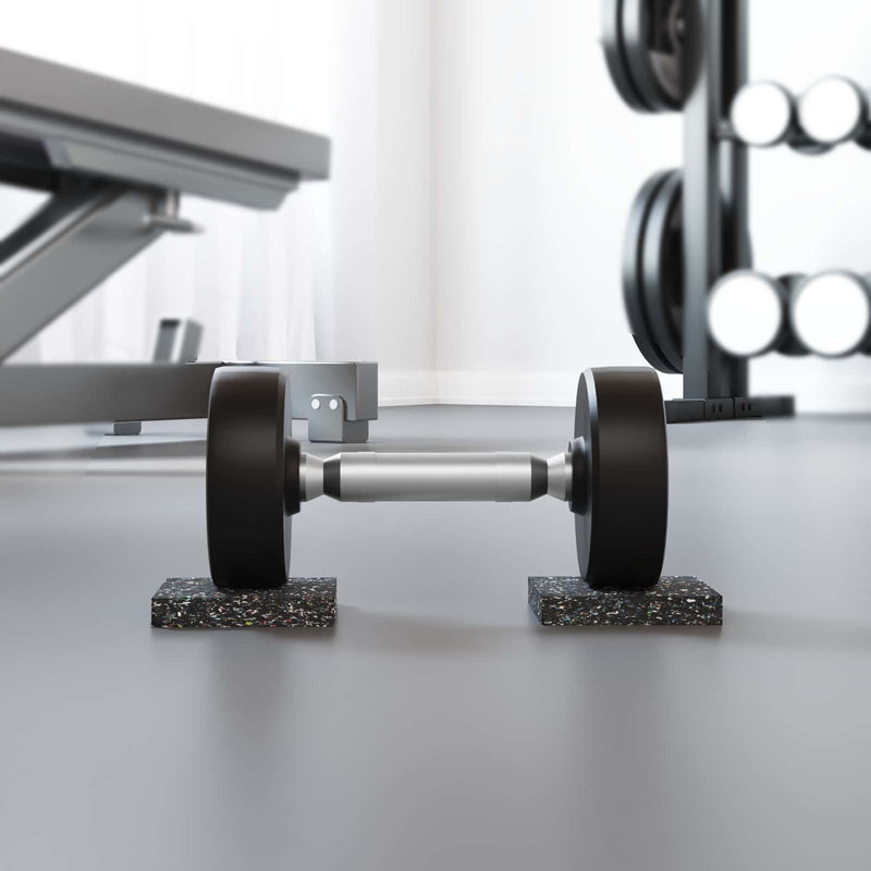Afbeelding laden in galerijviewer, Vidaxl rubberen roller zwart rubber

