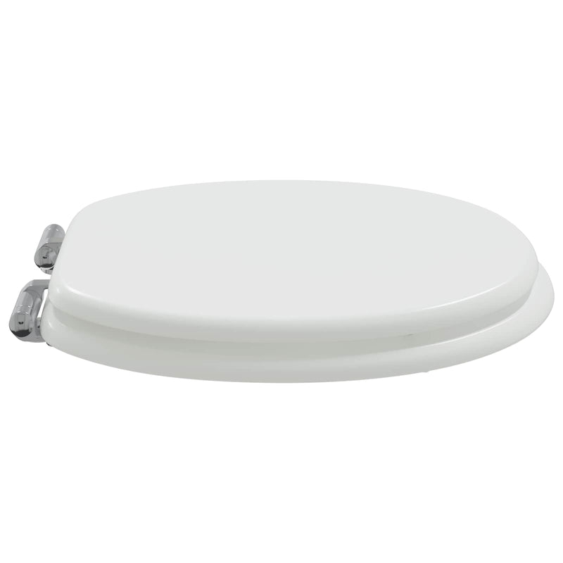 Afbeelding laden in galerijviewer, Vidaxl zachte sluit toiletbril wit 44 x 38 cm mdf-plaat
