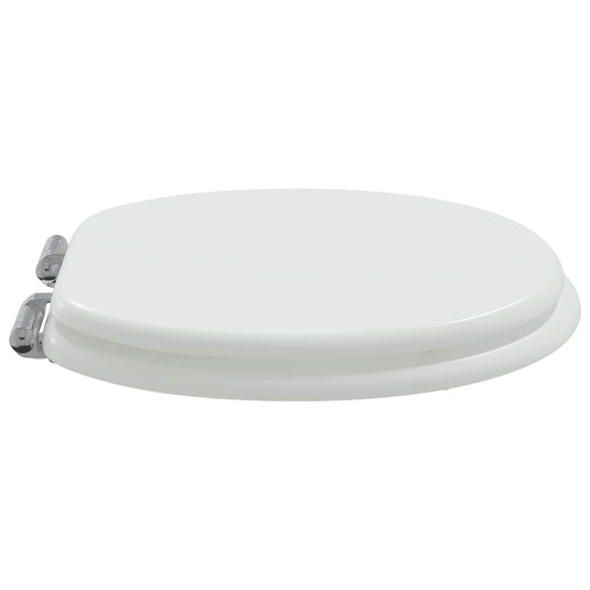 Vidaxl zachte sluit toiletbril wit 44 x 38 cm mdf-plaat