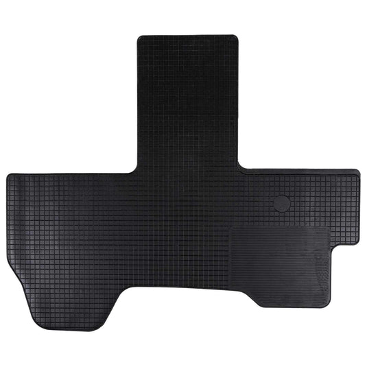 Vidaxl autobodemmat zwart rubber