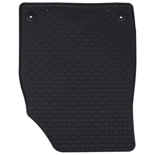 Vidaxl autobodemmat 4 pcs zwart rubber