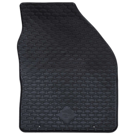 Vidaxl autobodemmat 4 pcs zwart rubber